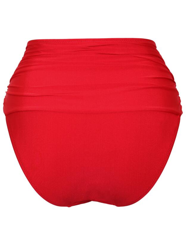 Pour Moi Samoa High Waist Control Bikini Brief Red