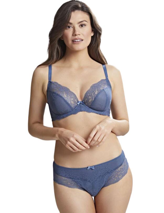 Panache Ana Plunge Bra Vintage Blue 