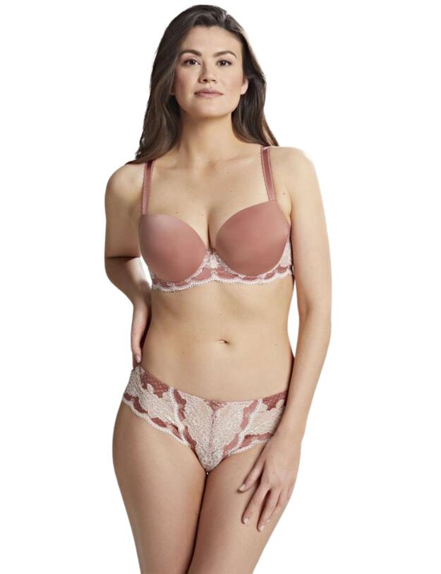 Panache Clara Moulded Sweetheart Bra Sienna 