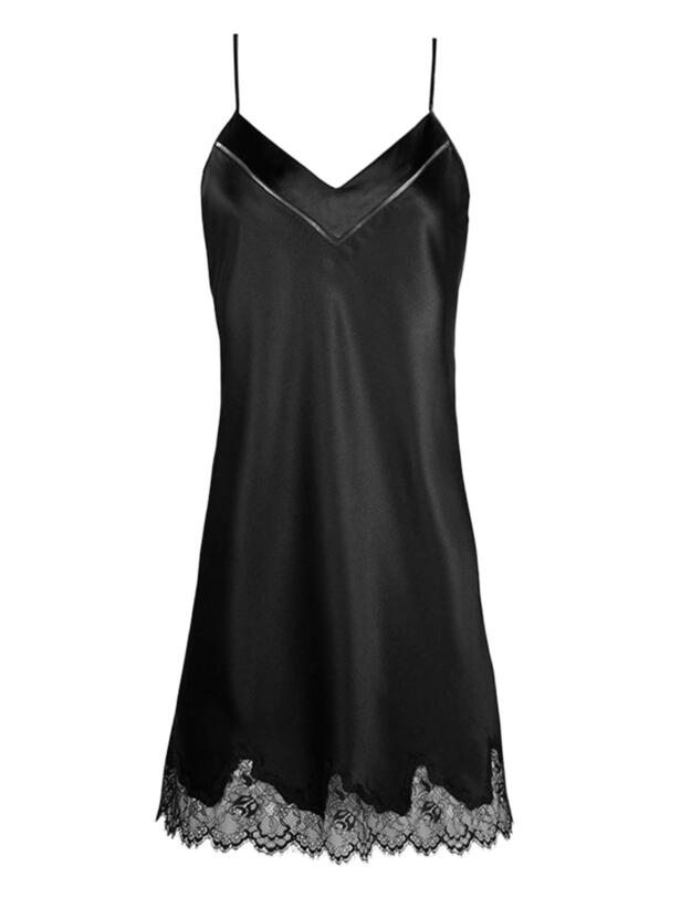  Simone Perele Nocturne Nightdress Black 