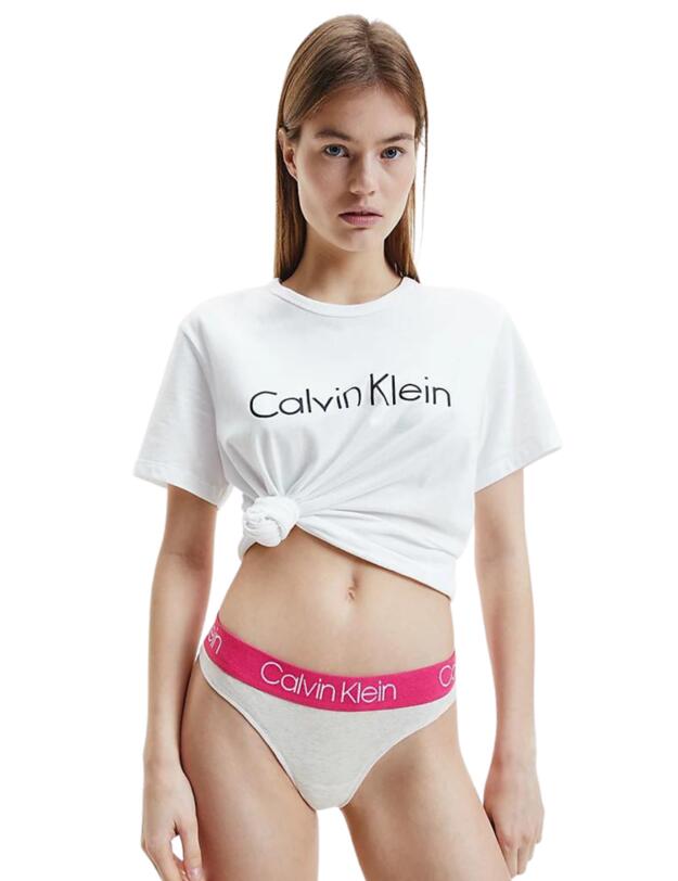 Calvin Klein Body Cotton Thong 5pk Purple/Orange/Heather/Citrina/Grey