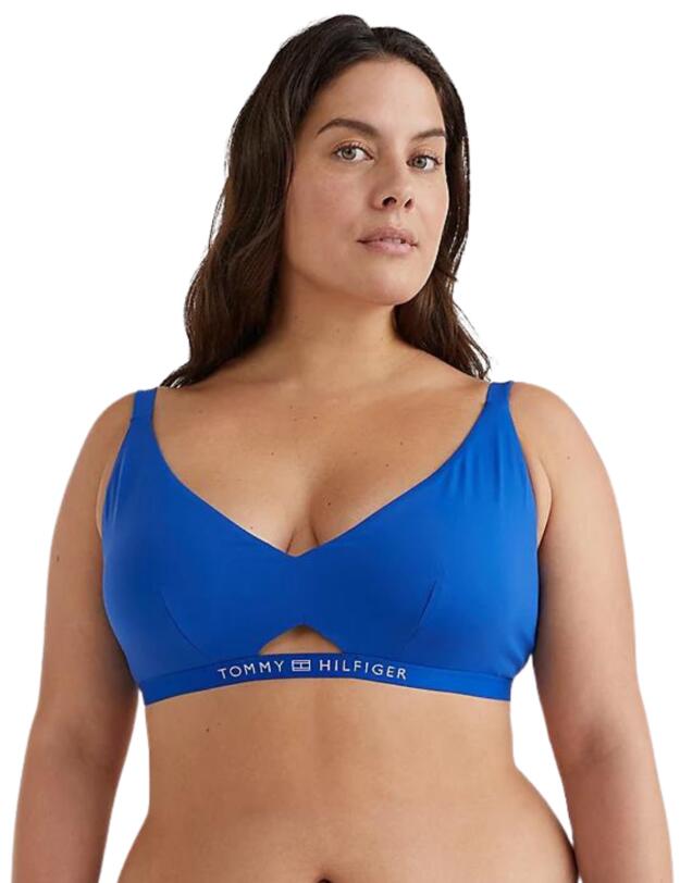 Tommy Hilfiger Core Solid Logo WB-S Bralette Ultra Blue 