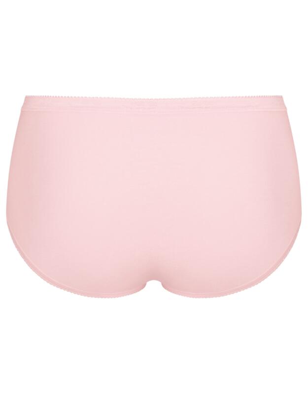 Sloggi Basic+ 3 Pack Midi Brief Pink/Grey/Brown