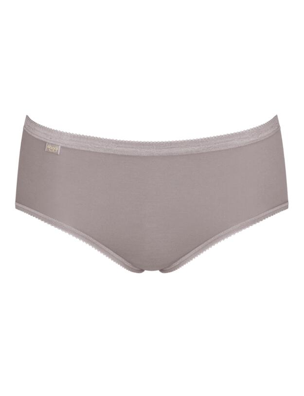 Sloggi Basic+ 3 Pack Midi Brief Pink/Grey/Brown