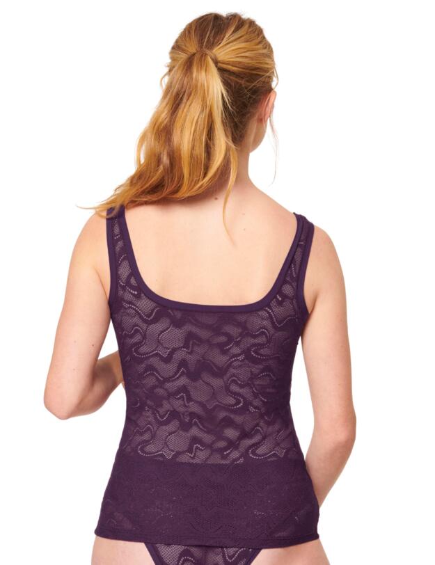 Sloggi Go Allround Lace Top Plum