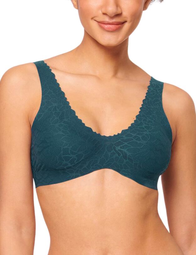  Sloggi Zero Feel Lace 2.0 Bralette Secret Lagoon