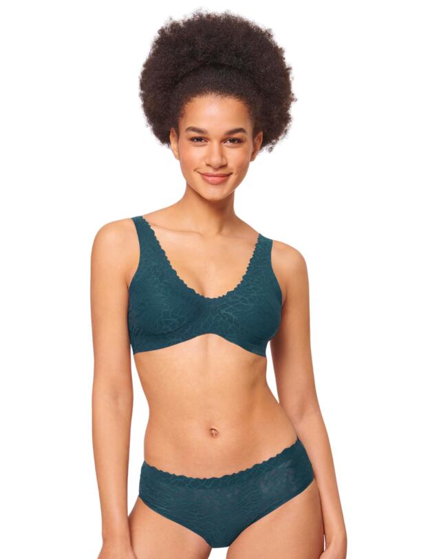  Sloggi Zero Feel Lace 2.0 Bralette Secret Lagoon