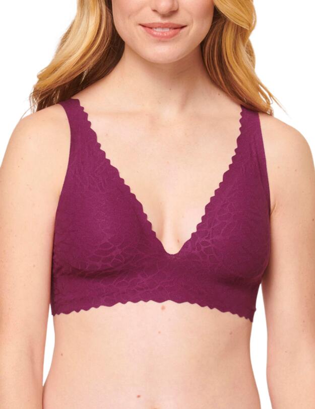Sloggi Zero Feel Lace 2.0 Top Wine 