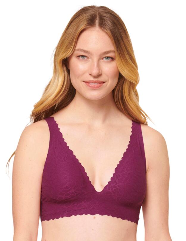 Sloggi Zero Feel Lace 2.0 Top Wine 