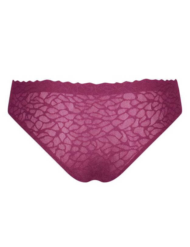  Sloggi Zero Feel Lace 2.0 Brazilian Brief Wine 