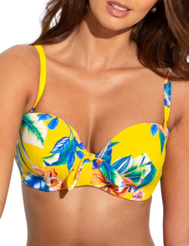 Pour Moi Heatwave Strapless Lightly Padded Top Malibu 