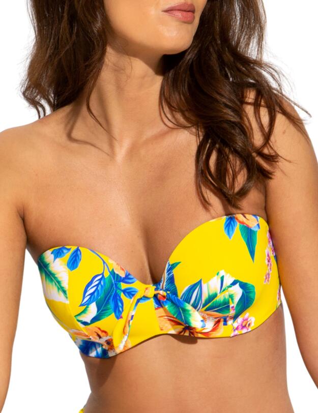 Pour Moi Heatwave Strapless Lightly Padded Top Malibu 