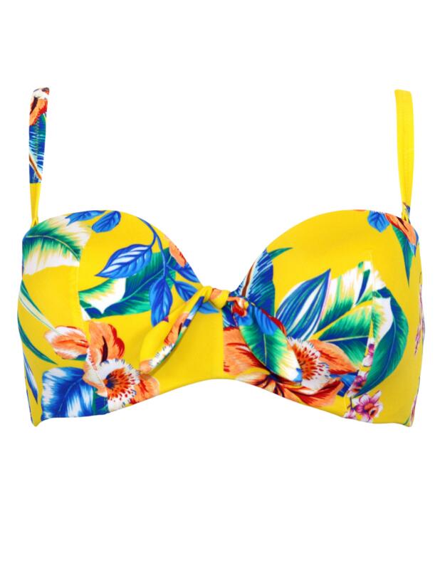 Pour Moi Heatwave Strapless Lightly Padded Top Malibu 