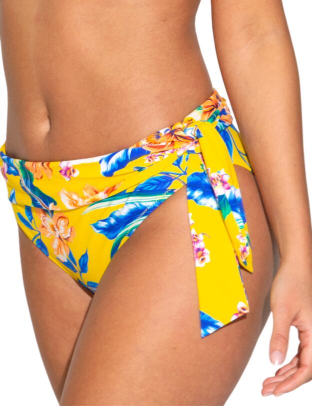 Pour Moi Heatwave Fold Over Tie Brief Malibu 