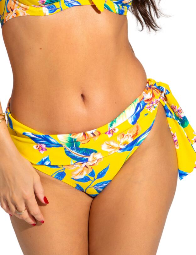 Pour Moi Heatwave Fold Over Tie Brief Malibu 