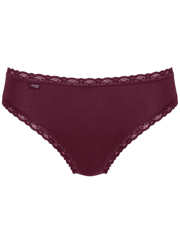 Sloggi 24/7 Weekend Tai Brief 3 Pack Pink/Burgundy/Mixed