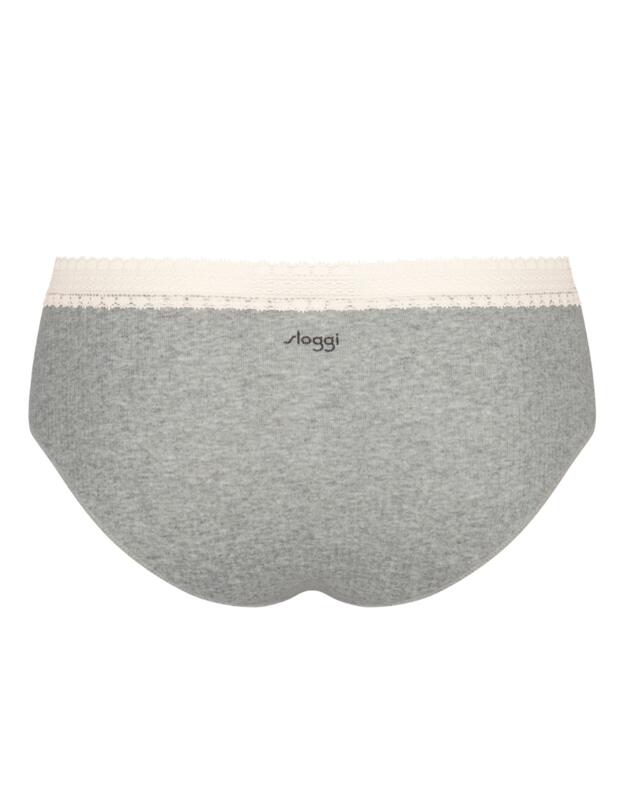 Sloggi Go Ribbed Hipster 2 Pack Blue - Light Combination