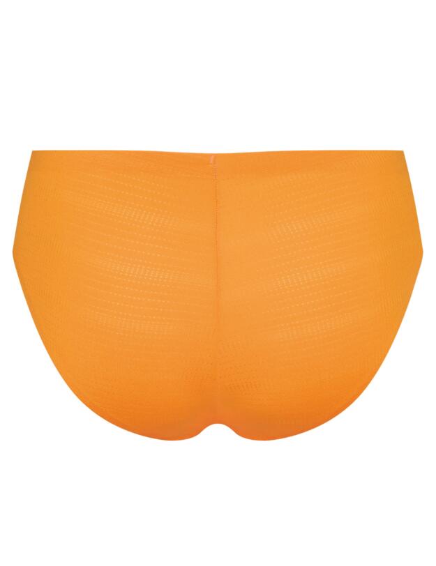 Sloggi Zero +Motion 2 Pack Ultra High Leg Briefs Orange - Dark Combination