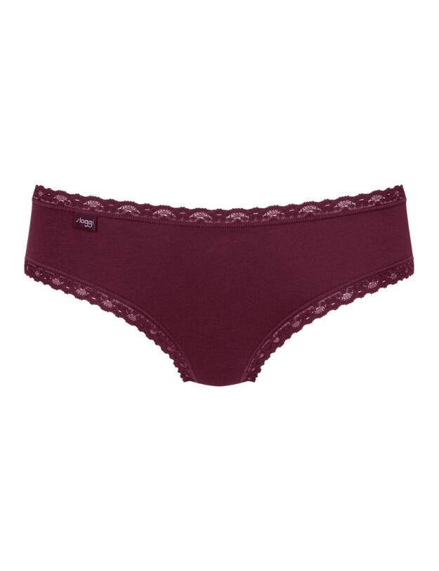 Sloggi 24/7 Weekend Hipster 3 Pack Pink/Burgundy/Mixed