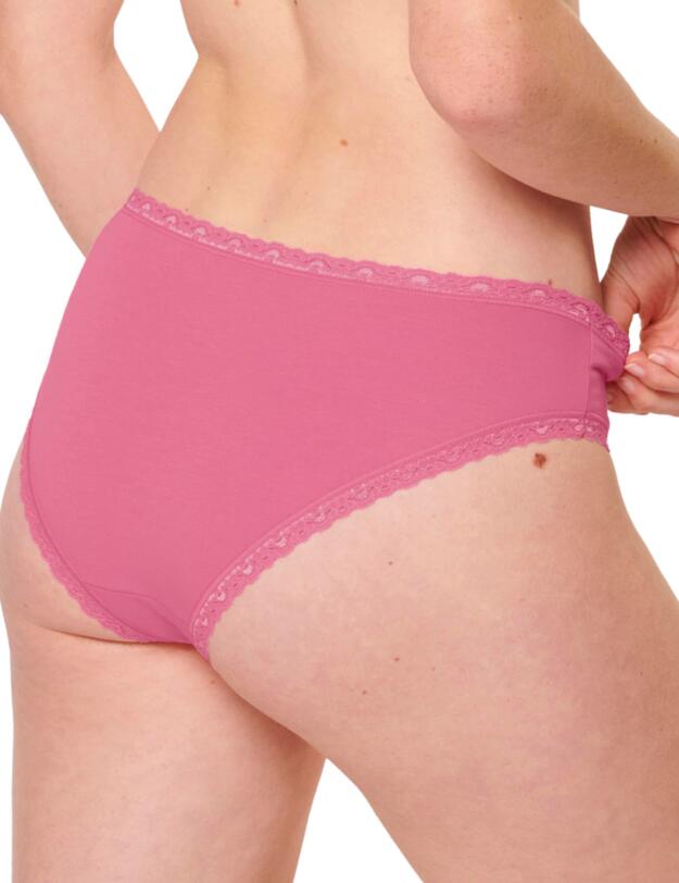 Sloggi 24/7 Weekend Hipster 3 Pack Pink/Burgundy/Mixed