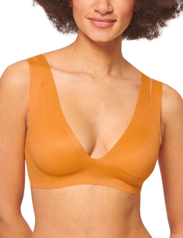 Sloggi Zero Feel Flow Bralette Burnt Apricot