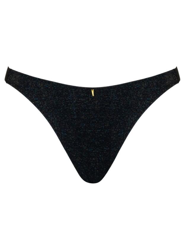 Curvy Kate All Night Tanga Brief Black Multi