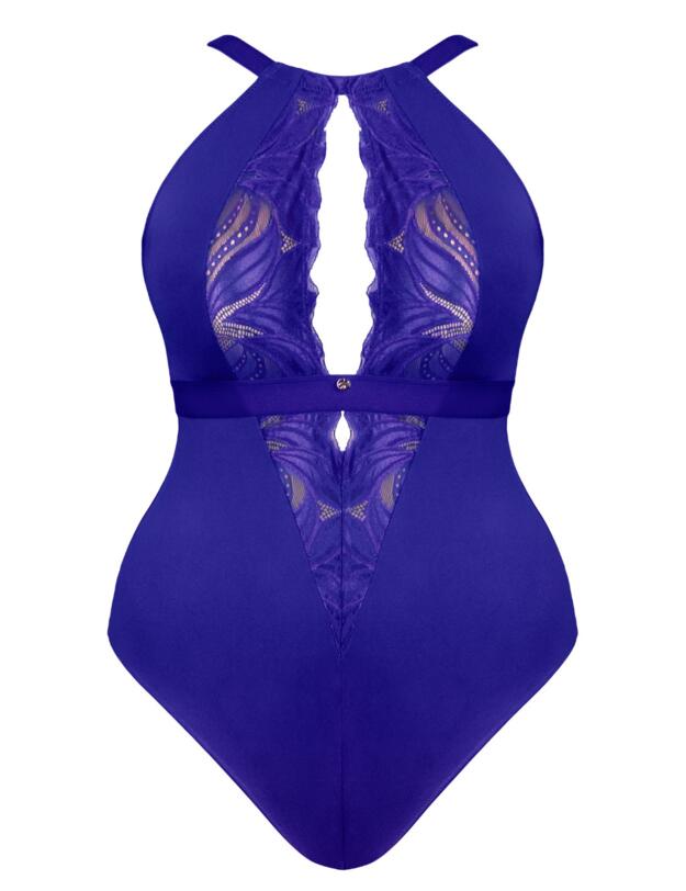 Scantilly by Curvy Kate Indulgence Lace Body Ultraviolet