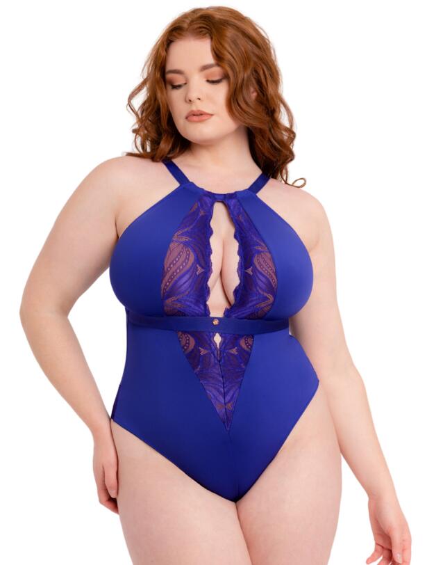 Scantilly by Curvy Kate Indulgence Lace Body Ultraviolet
