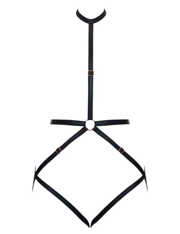 Scantilly by Curvy Kate Rules of Distraction Harness Black