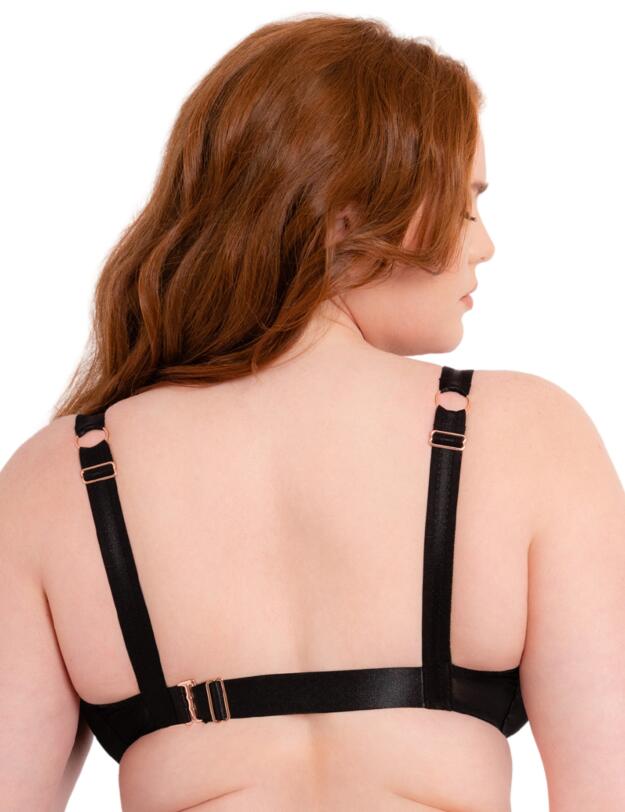 Scantilly by Curvy Kate Superheroine Bandeau Black