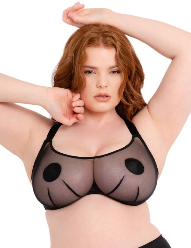 Scantilly by Curvy Kate Superheroine Bandeau Black
