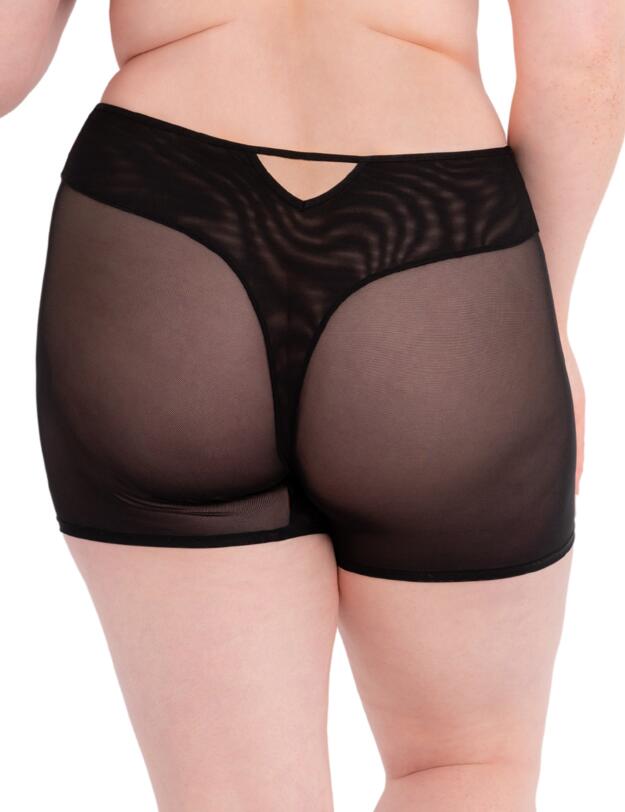 Scantilly by Curvy Kate Superheroine Cycling Short Black