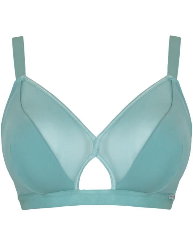 Curvy Kate Get up and Chill Bralette Sage