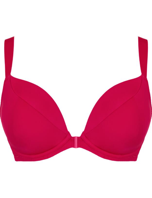 Curvy Kate Superplunge Kiss Padded Plunge Bra Hot Pink