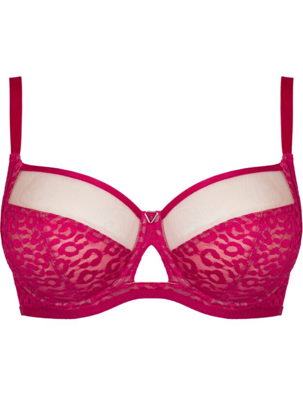 Curvy Kate Victory Wild Balcony Bra Hot Pink/Blush