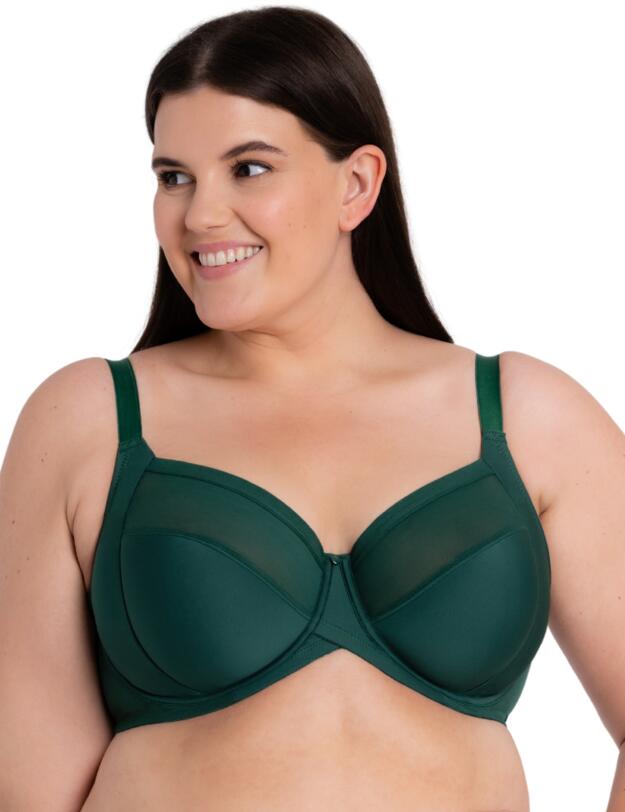 Curvy Kate Wonderfully Full Cup Bra Forest Green