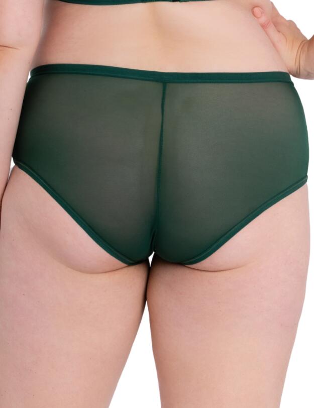Curvy Kate WonderFully Short Brief Forest Green