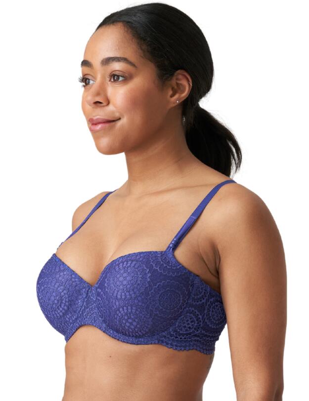 Prima Donna Twist Petit Paris Padded Balcony Bra French Indigo