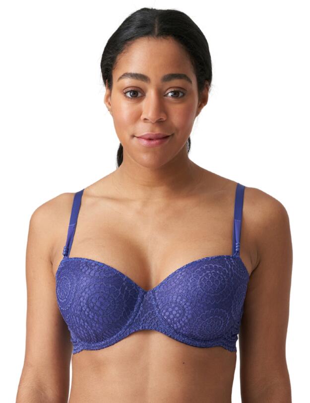 Prima Donna Twist Petit Paris Padded Balcony Bra French Indigo