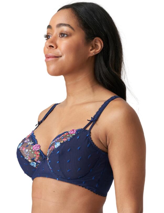 Prima Donna Sedaine Deep Plunge Balcony Water Blue