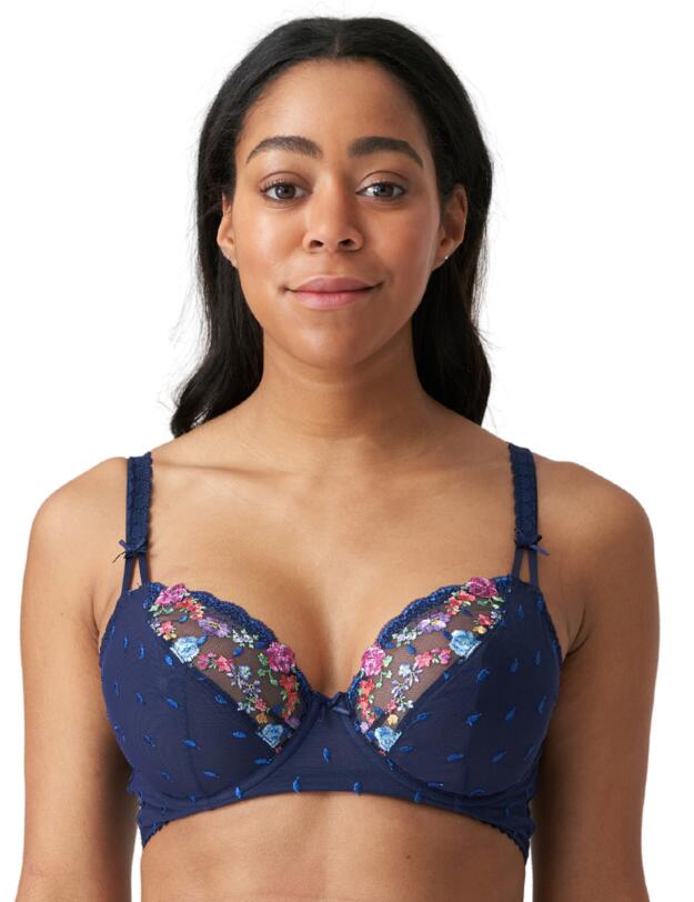 Prima Donna Sedaine Deep Plunge Balcony Water Blue