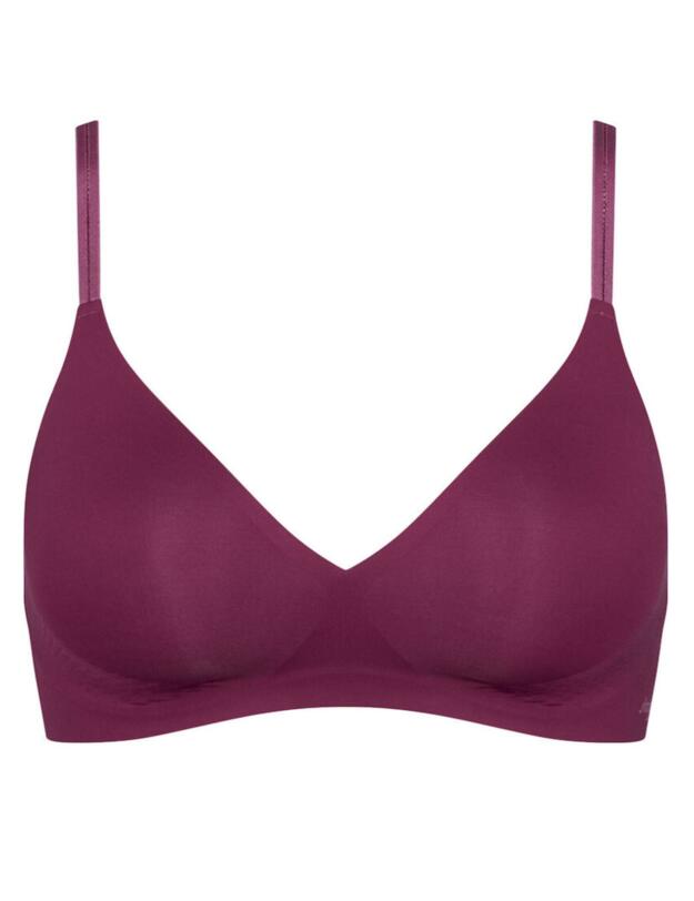 Sloggi Body Adapt Soft Bra Dark Wine 