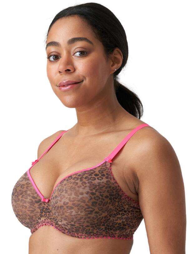 Prima Donna Twist Cafe Plume Padded Bra Cheetah