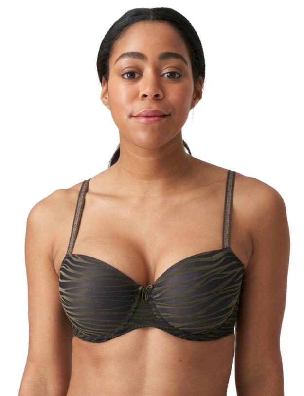 Prima Donna Twist Verlet Padded Balcony Bra Dark Woods