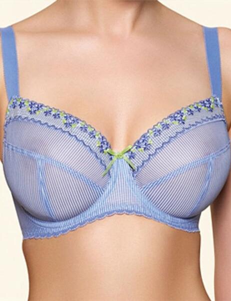 4591 Freya Lizzie Balcony Bra Blue - 4591 Balcony Bra
