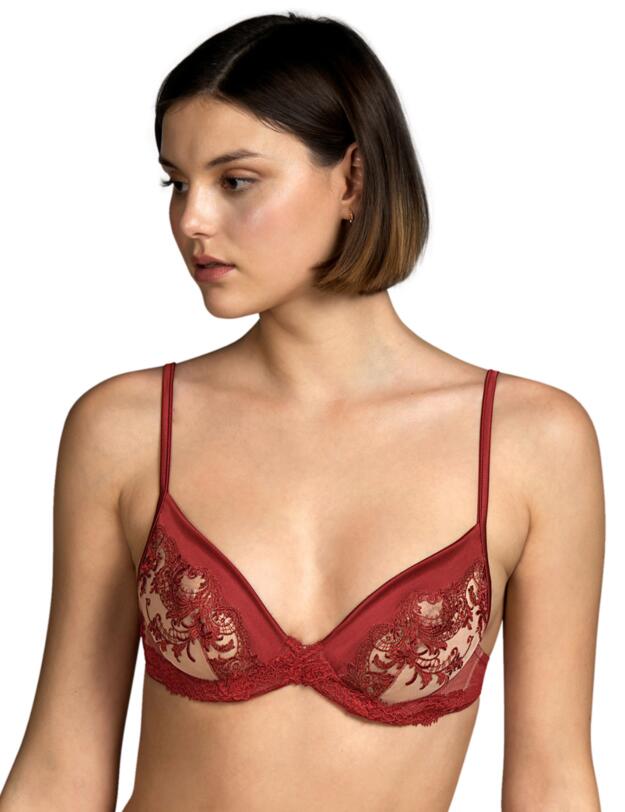 Andres Sarda Cooper Full Cup Wire Bra Luxury Red 
