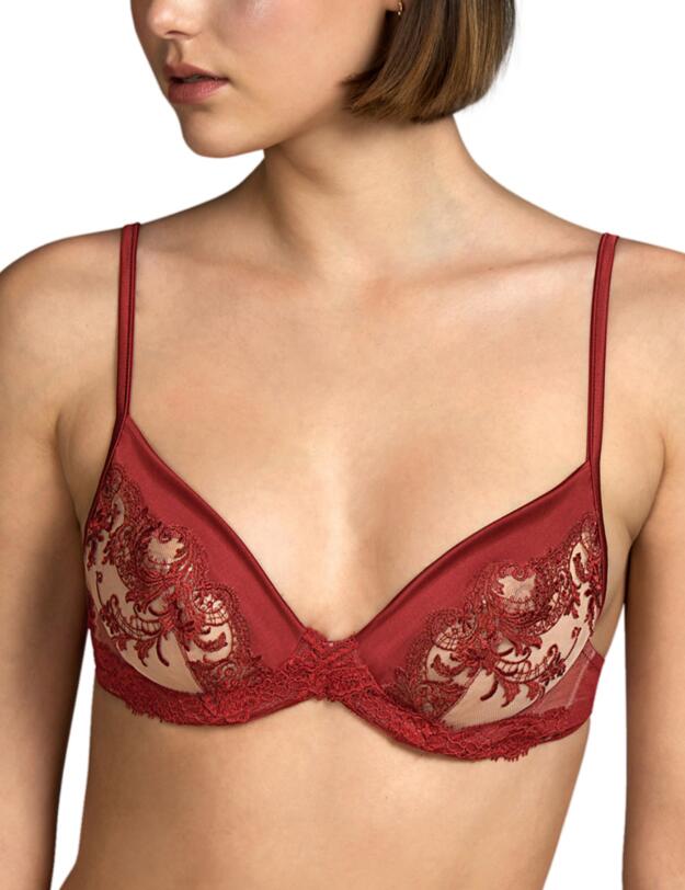Andres Sarda Cooper Full Cup Wire Bra Luxury Red 