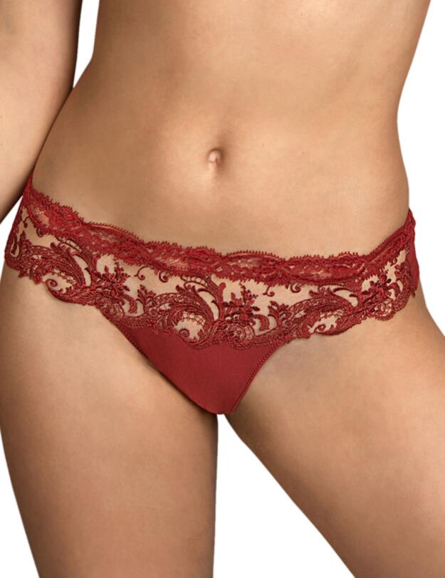 Andres Sarda Cooper Short Thong Luxury Red 