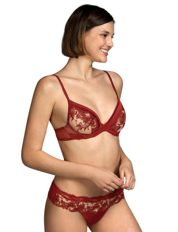Andres Sarda Cooper Short Thong Luxury Red 