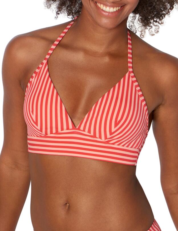 Sloggi Amalfi Baby Padded Bikini Top Red/Light